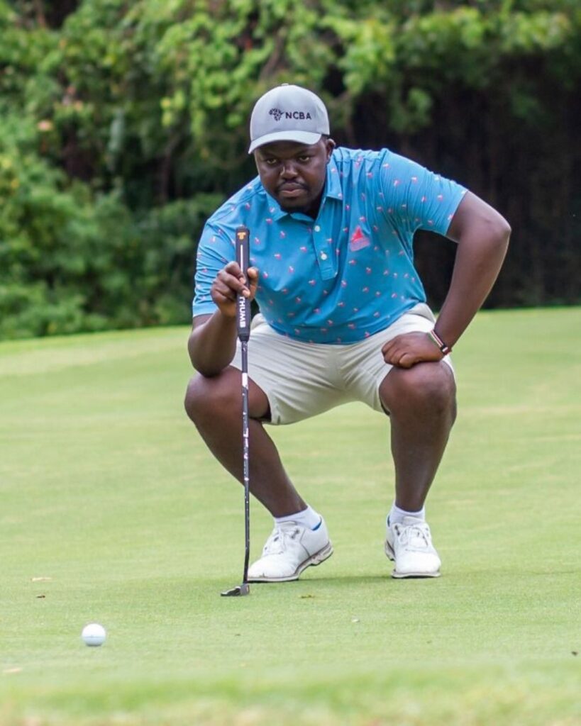 Edwin Mudanyi at the Magical Kenya Open | Mudanyi Golf Academy